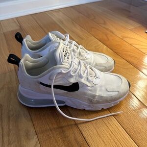 White Nike React Sneakers